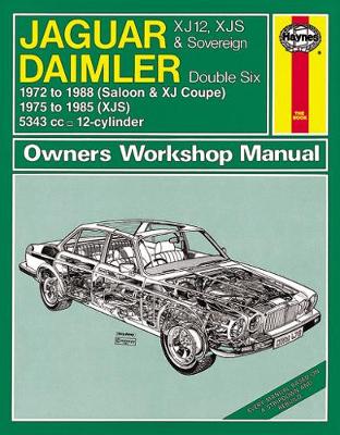 Jaguar XJ12 Series 1, 2 and 3 1972-1988 Repair Manual