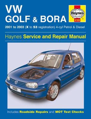 VW Golf & Bora 4-cyl 2001-2003 Repair Manual