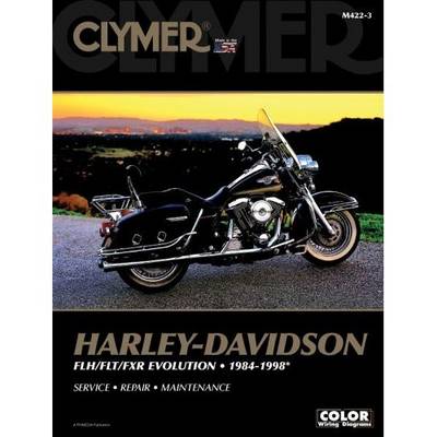 Book cover for product 9780892879168 Harley-Davidson 1984-1998 Repair Manual