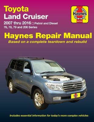 Book cover for product 9781620920695 Toyota Land Cruiser UZJ200R/URJ200R, VDJ200R/76R/78R/79R 2007-2016 Repair Manual