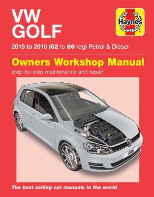 Book cover for product 9781785214165 VW Golf 2013-2016  Repair Manual