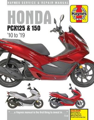 Book cover for product 9781785214479 Honda PCX125 &150 (10-19)