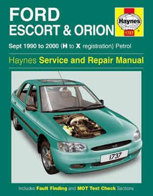Ford Escort & Orion Petrol (Sept 90 - 00) H To X