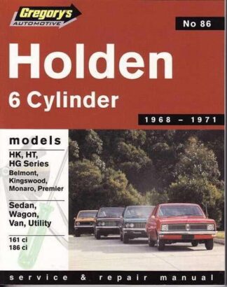 Holden Hk-Ht-Hg 6cyl (1968-71)
