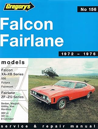 Falcon Xa-Xb-Fairlane Zf-Zg V8 (1972-76)
